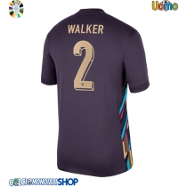 Maglie da calcio Inghilterra Kyle Walker #2 Seconda Maglia Europei 2024 Manica Corta